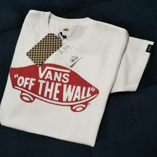 ヴァンズ(VANS)の★新品★今季★ VANSTシャツ／ホワイト／Ｓ(Tシャツ(半袖/袖なし))