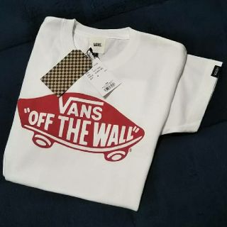 ヴァンズ(VANS)の■新品■今季■ VANSTシャツ／ホワイト／Ｓ(Tシャツ(半袖/袖なし))