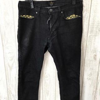 Vivienne Westwood - ×Lee スクイグル スキニーデニム ブラック