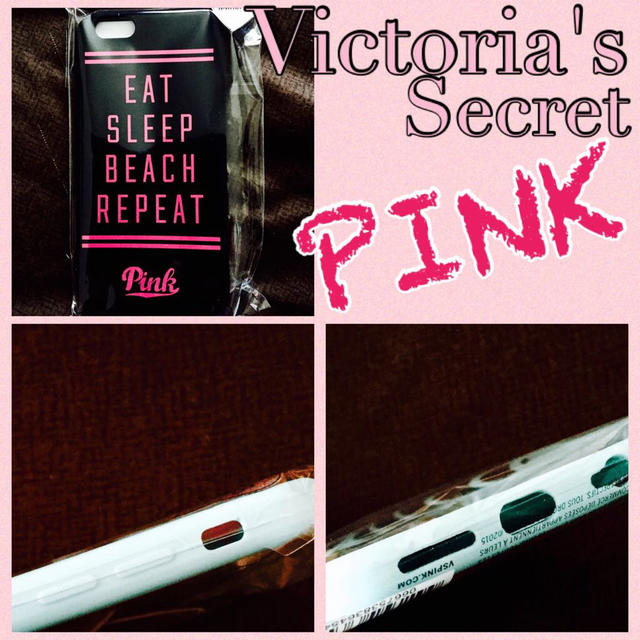 Victoria's Secret(ヴィクトリアズシークレット)のVS PINK★iPhone6 スマホ/家電/カメラのスマホアクセサリー(モバイルケース/カバー)の商品写真