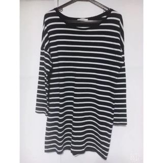 ザラ(ZARA)のZARA Tシャツワンピ(Tシャツ(長袖/七分))