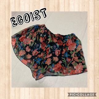 エゴイスト(EGOIST)のEGOIST★フレア花柄ショートパンツ エゴイスト(ショートパンツ)