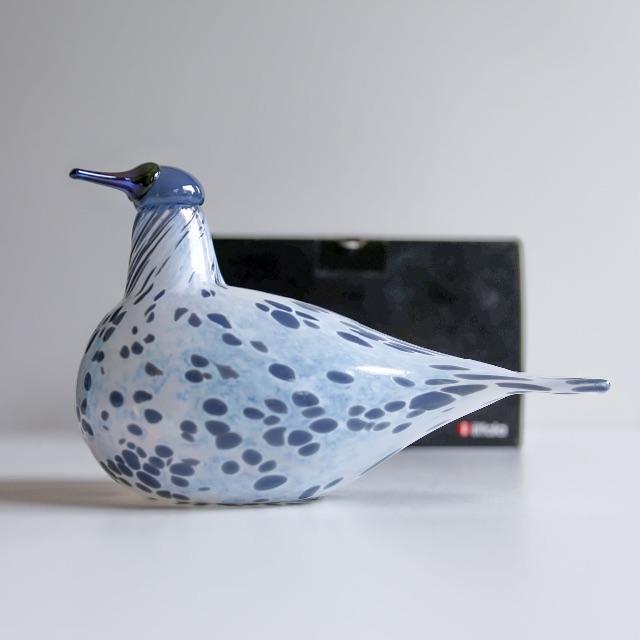 イッタラ  バード　2013アニュアルバード　Mistle Thrush20ｃｍ×13ｃｍ   サイン