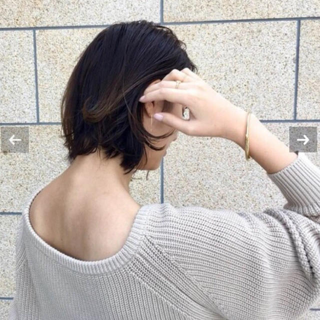 DEUXIEME CLASSE(ドゥーズィエムクラス)の【美品】PAN OFFSHOULDER KNIT レディースのトップス(ニット/セーター)の商品写真