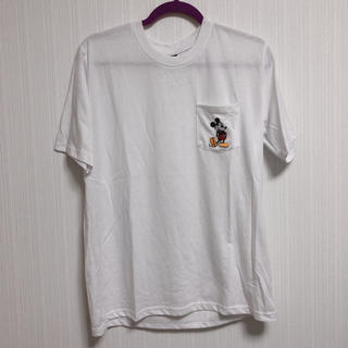 ディズニー(Disney)の胸ポケット ミッキー Tシャツ(Tシャツ(半袖/袖なし))
