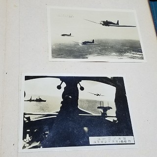 レトロ　軍事写真　飛行機　２枚(写真)