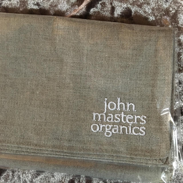 John Masters Organics(ジョンマスターオーガニック)のjohn masters organics  リネンハンカチ &  花柄ポーチ レディースのファッション小物(ポーチ)の商品写真