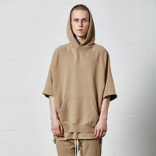 FOG ESSENTIALS カットオフ HOODIE S フォグ