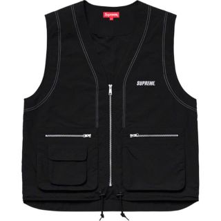 シュプリーム(Supreme)のM/19ss/supreme/Nylon Cargo Vest/black(ベスト)