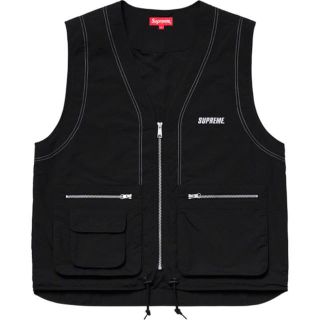 シュプリーム(Supreme)のM/19ss/supreme/Nylon Cargo Vest/black(ベスト)