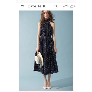 在庫あり】 ☆Estella.Kエステラケー☆新品未使用完売ロングワンピース