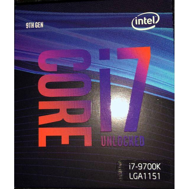 【未開封新品】intel corei7-9700K