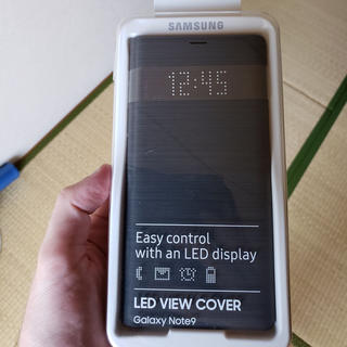 サムスン(SAMSUNG)の新品 未開封 Samsung Galaxy Note 9 LED スマホケース(Androidケース)