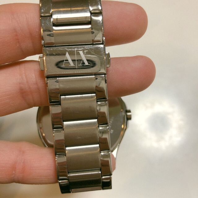 ARMANI EXCHANGE(アルマーニエクスチェンジ)のゲルさま専用。AXクオーツ メンズの時計(腕時計(アナログ))の商品写真