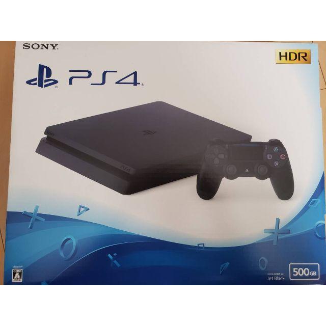 新品PS4-ジェット・ブラック 500GB【CUH-2200AB01】家庭用ゲーム機本体