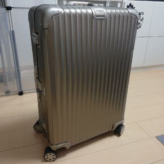 リモワ(RIMOWA)の【ナポレオン13さま専用】RIMOWAリモワトパーズチタニウム4輪スーツケース(トラベルバッグ/スーツケース)