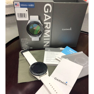 ガーミン(GARMIN)のGarmin☆ガーミン S60 ホワイト☆(腕時計(デジタル))