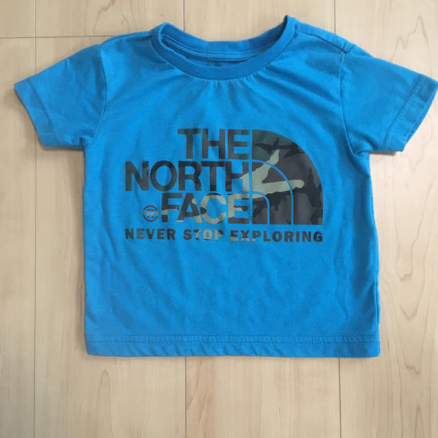 THE NORTH FACE(ザノースフェイス)のノースフェイス tシャツ キッズ/ベビー/マタニティのベビー服(~85cm)(Ｔシャツ)の商品写真