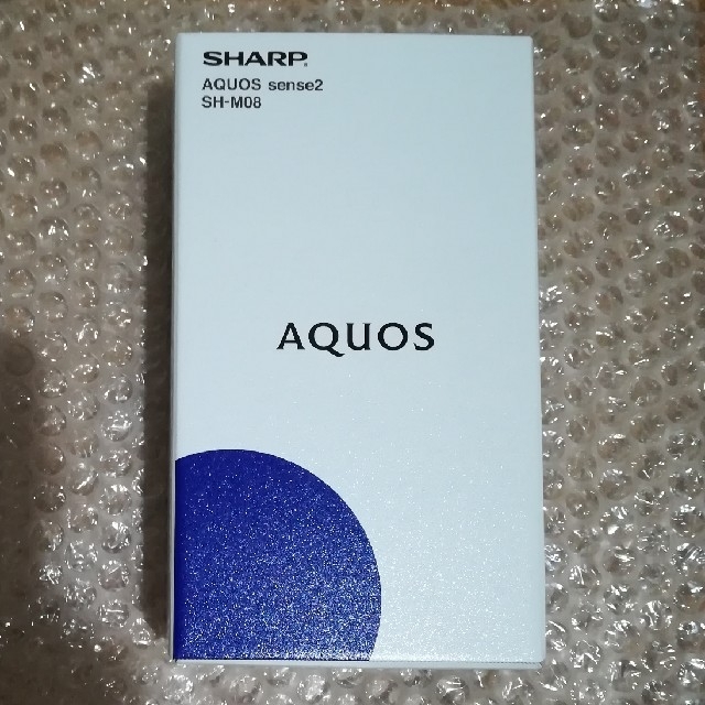 SHARP AQUOS sense2 SH-M08 ニュアンスブラック 新品-