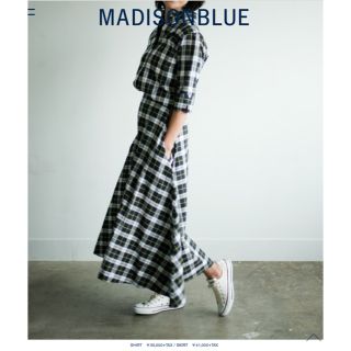 マディソンブルー(MADISONBLUE)の【MADISON BLUEマディソンブルー】グラフチェックパターンシャツ/00(シャツ/ブラウス(半袖/袖なし))