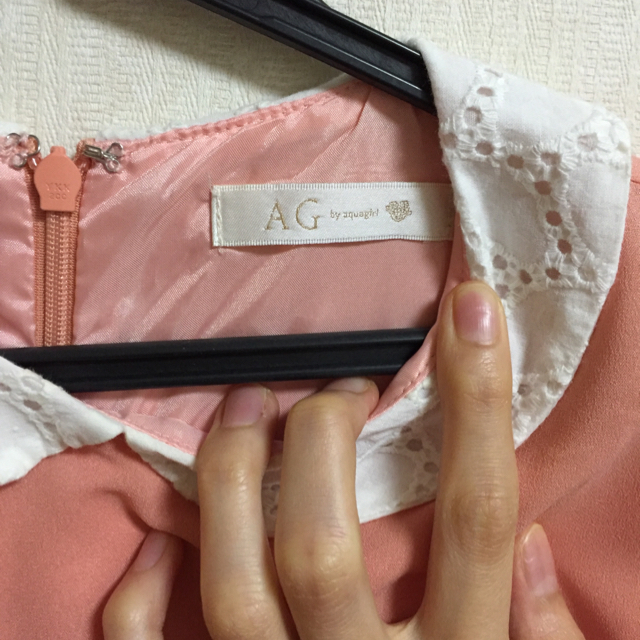 AG by aquagirl(エージーバイアクアガール)のAGbyaquagirl ピンクワンピ♡ レディースのワンピース(ミニワンピース)の商品写真