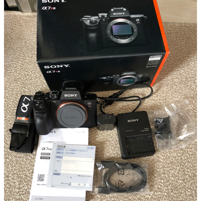 限定値下げ！SONY α7RⅢ ILCE-7RM3 ソニー 完動品 保証対応可