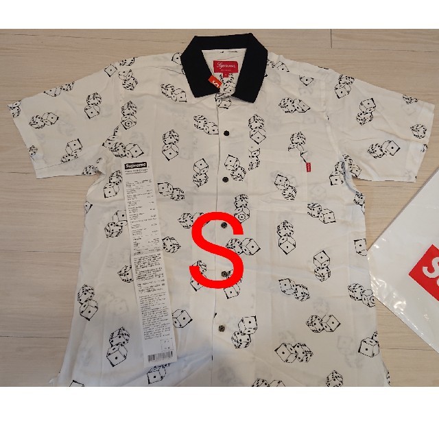 supreme Dice Rayon Shirts シャツ Sサイズ