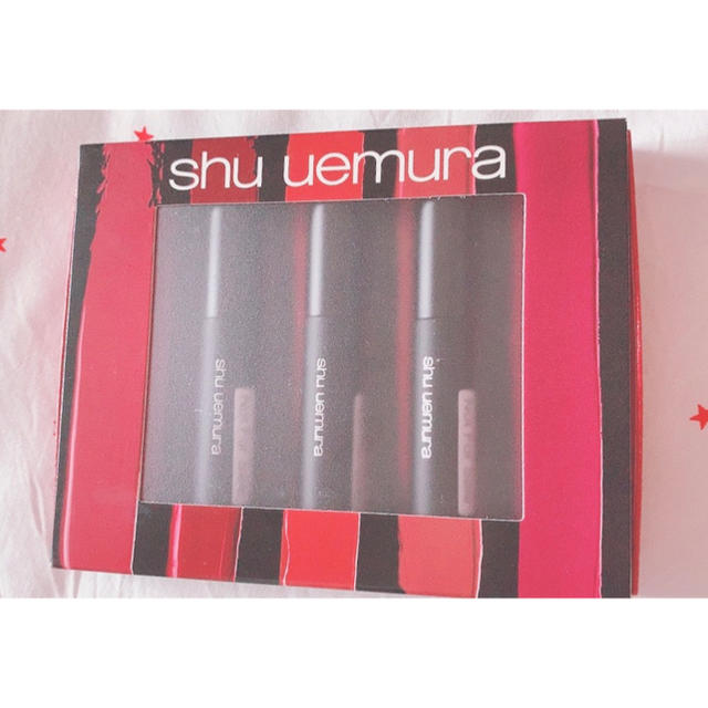 shu uemura(シュウウエムラ)の値下げ☆shu uemura 「マット シュプリア」試供品 コスメ/美容のベースメイク/化粧品(リップグロス)の商品写真