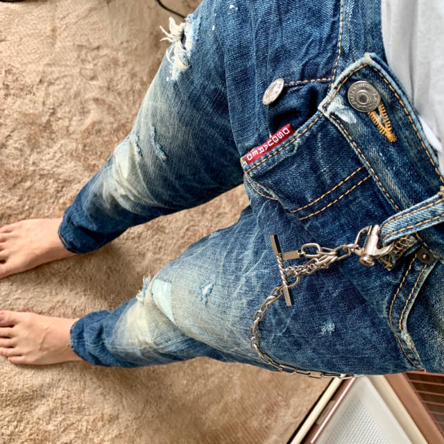 DSQUARED2 - ディースクエアード サイズ42 MBジーン チェーン付きの