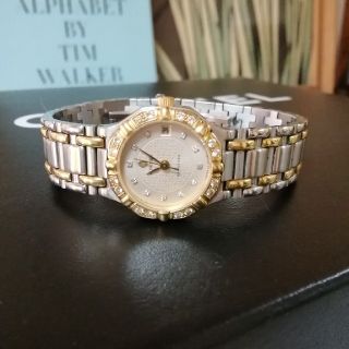 ショパール(Chopard)の美品68万。スイス名門高級時計。CONCORD　K18コンビ&K18ダイヤ腕時計(腕時計)