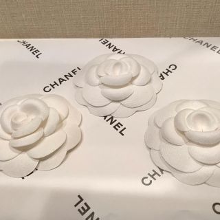 シャネル(CHANEL)のCHANEL カメリア 3個セット(ノベルティグッズ)