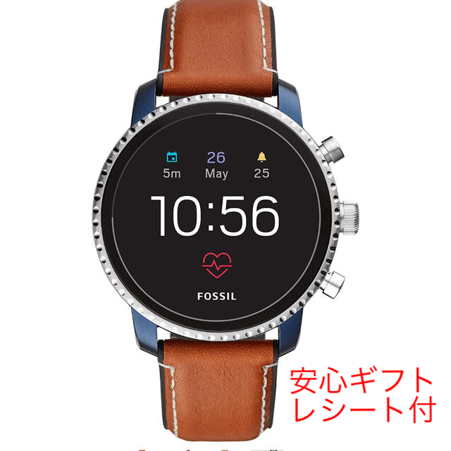 FOSSIL  フォッシル スマートウォッチ 革ベルト 安心ギフトレシート付