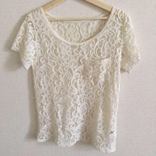 マウジー(moussy)のマウジー レース Tシャツ(Tシャツ(半袖/袖なし))