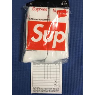 シュプリーム(Supreme)のSupreme Hanes Crew Socks シュプリーム ソックス(ソックス)