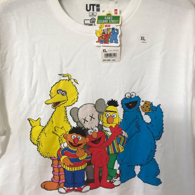 UNIQLO(ユニクロ)のUniqlo ユニクロ(カウス✖️セサミストリート) メンズのトップス(Tシャツ/カットソー(半袖/袖なし))の商品写真