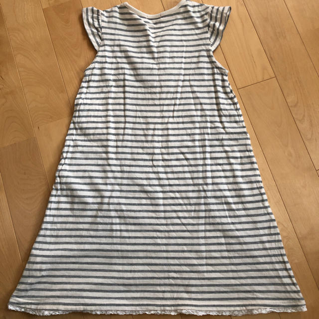 3can4on(サンカンシオン)のサマーワンピース  3can4on 130cm  ボーダー キッズ/ベビー/マタニティのキッズ服女の子用(90cm~)(ワンピース)の商品写真