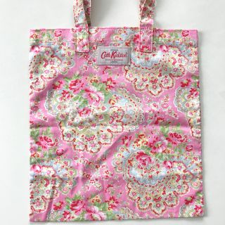 キャスキッドソン(Cath Kidston)のCath Kidston キャスキッドソン コットントート 花柄 ピンク(トートバッグ)