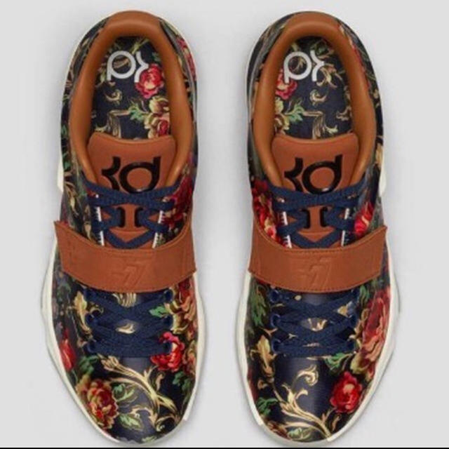 NIKE KD VII EXT FLORAL MIDNIGHT NAVYメンズ