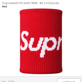 シュプリーム(Supreme)のシュプリーム リストバンド(バングル/リストバンド)