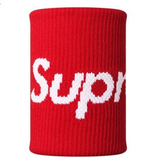 シュプリーム(Supreme)のsupreme Nike NBA Wristbands Red リストバンド 赤(バングル/リストバンド)