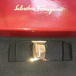 サルヴァトーレフェラガモ(Salvatore Ferragamo)のSalvatoreFerragamo ヘアバレッタ 美品(バレッタ/ヘアクリップ)