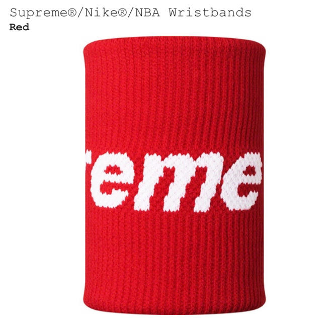 Supreme®/Nike®/NBA wristband リストバンド 黒