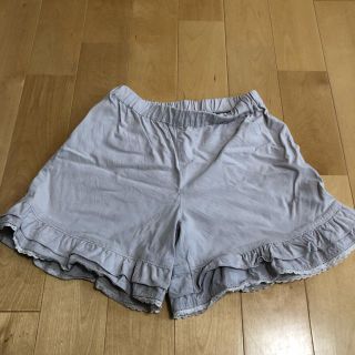 ベベ(BeBe)のBeBe ショートパンツ  140cm  ライトグレー(パンツ/スパッツ)