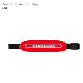 シュプリーム(Supreme)のRunning Waist Bag red 新品未使用(ウエストポーチ)