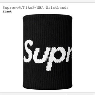 シュプリーム(Supreme)のSupreme Nike NBA Wristbands 黒(バングル/リストバンド)