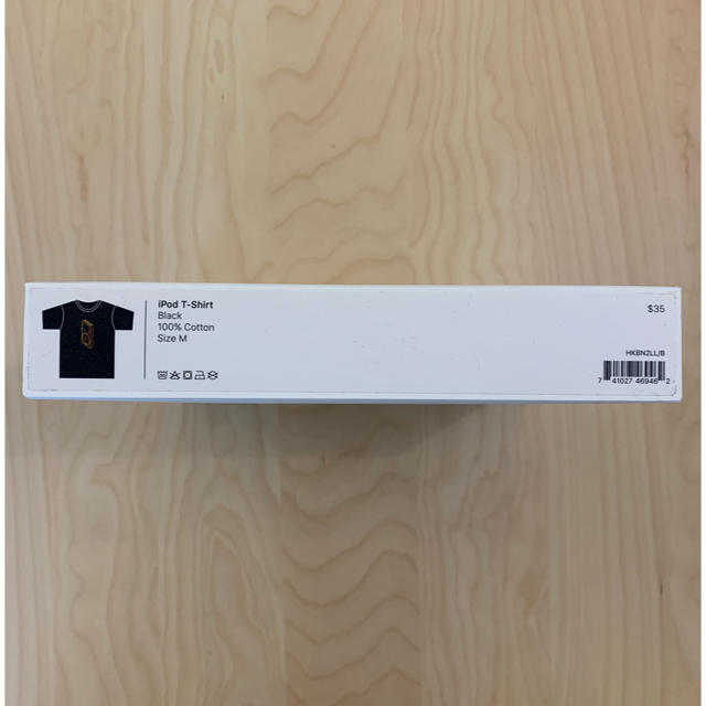 Apple(アップル)のApple本社限定Tシャツ iPod 黒/サイズM メンズのトップス(Tシャツ/カットソー(半袖/袖なし))の商品写真