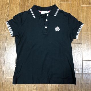 モンクレール(MONCLER)のモンクレール ポロシャツ 黒(ポロシャツ)