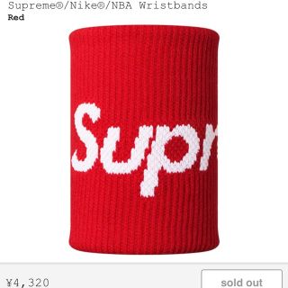 シュプリーム(Supreme)のSupreme®/Nike®/NBA Wristbands リストバンド(バングル/リストバンド)