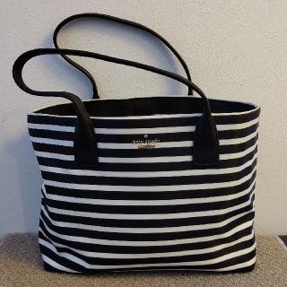 ケイトスペードニューヨーク(kate spade new york)のケイト・スペード ボーダートートバッグ(トートバッグ)