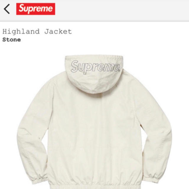 Supreme(シュプリーム)のHighland Jacket Sサイズ メンズのジャケット/アウター(ブルゾン)の商品写真